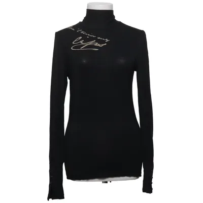 Strikblouse (Zwart) van Phard Elastaan, Viscose