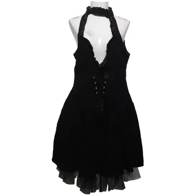 Jurk (Zwart) van Killstar Elastaan, Polyamide, Viscose