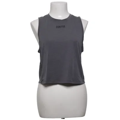 Crop top (Gray) from Contra Elastane, Lyocell, Polyester