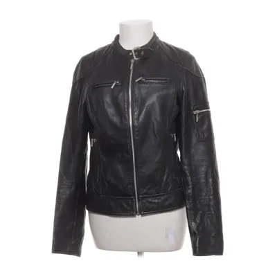 Läderjacka (Svart) från Vero Moda Denim Skinn, Polyester