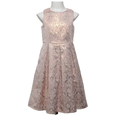 Kjole (Pink, Guld) fra Creamie Polyester, Viscose