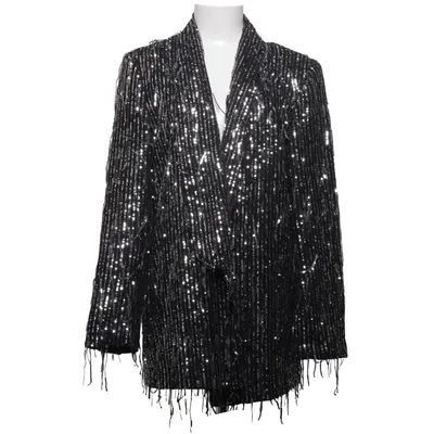 Kavaj (Svart, Silverfärgad) från Zara