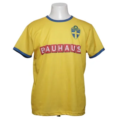 Fodboldtrøje (Gul, Blå, Flerfarvet) fra Bauhaus Polyester