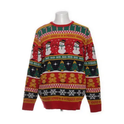 Pull de Noël (Rouge, Multicolore) de FSBN Acrylique