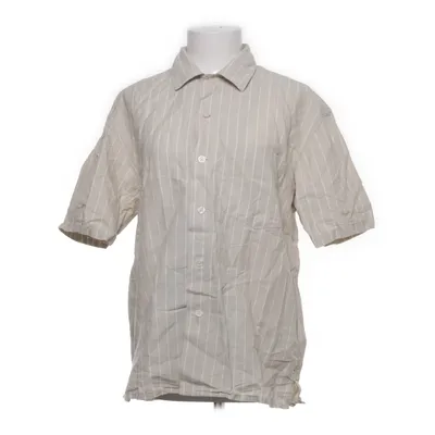 Shirt (Beige, Wit) van Uniqlo Katoen, Linnen