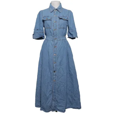 Denim dress (Blue) from Azaka Cotton, Polyester, Viscose
