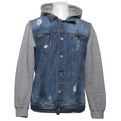 Jeansjacke (Blau, Grau) von Zara Man Polyester