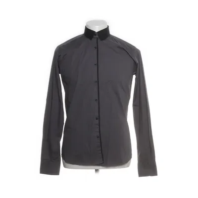Skjorta (Grå) från Lagerfeld Bomull, Elastan