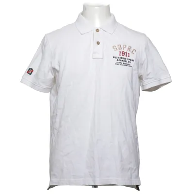 Poloshirt (Wit) van Santa Monica Polo Club Katoen