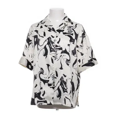 Korte mouwen shirt (Wit, Zwart, Meerkleurig) van Monki Elastaan, Polyester