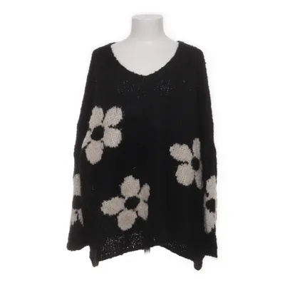 Pull-over (Noir, Blanc) de Marta Acrylique, Mohair, Polyamide, Laine