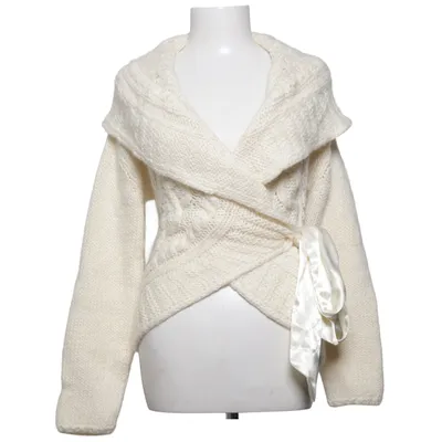 Cardigan cache-cœur (Blanc) de CCDK Acrylique, Polyester, Laine