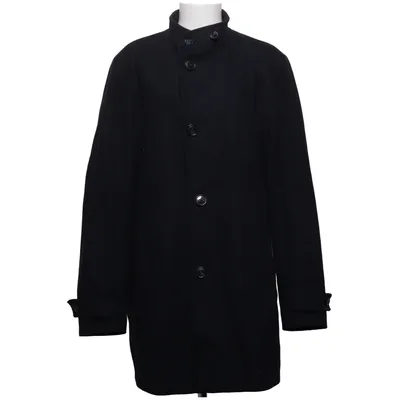 Frakke (Sort) fra Finshley & Harding Polyester, Viscose