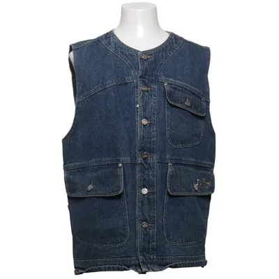Denim vest (Blue) from Rebus Jeans Cotton