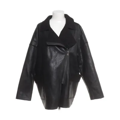 Shearling jacket (Black) from Karen by Simonsen Polyester, Polyurethane