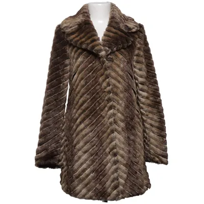 Frakke (Brun) fra Warehouse Akryl, Polyester