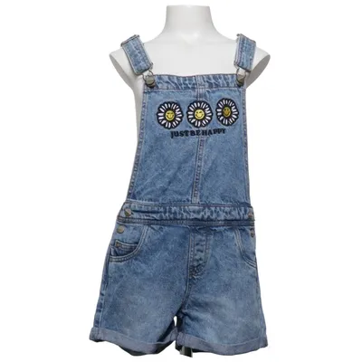 Korte tuinbroek (Blauw, Meerkleurig) van Smiley World Katoen