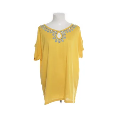 Top (Yellow, Blue) from Atlas for Women Polyester