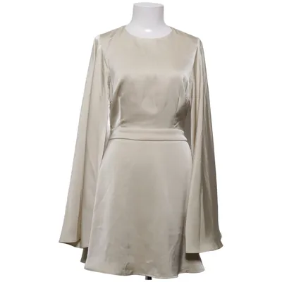 Kjole (Beige) fra NA-KD Elastan, Polyester