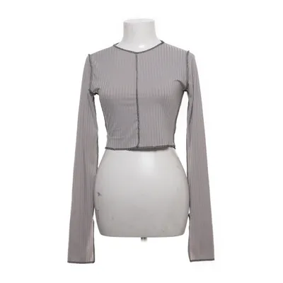 Crop top (Grå) från Missy Empire Elastan, Polyester