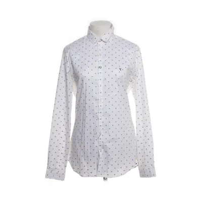 Skjorta (Vit, Svart) från Van Heusen Bomull, Elastan, Nylon