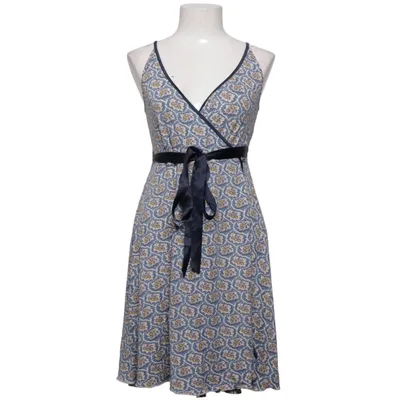 Dress (Blue, Yellow, White) from Smirk Cotton, Elastane