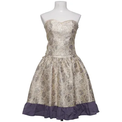 Cocktail dress (Beige, Purple) from Valerie Silk