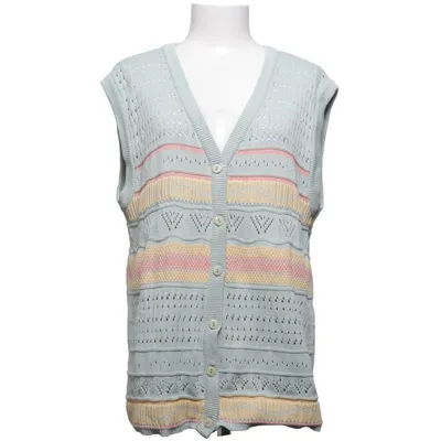 Vest (Green, Yellow, Pink) from Pierre Cavallo Acrylic, Cotton