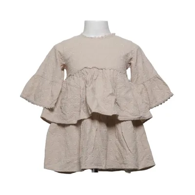 Klänning (Beige) från Lil' Atelier Ekologisk bomull