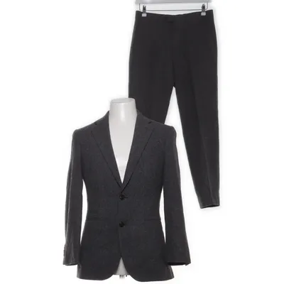 Kostym (Grå) från These Glory Days Polyester, Viskos, Ull