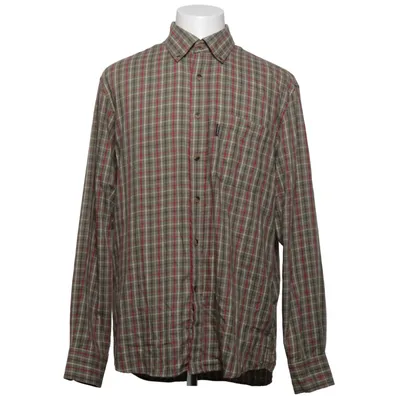 Buttondown-skjorta (Grön, Röd, Vit) från Deerhunter Bomull, Polyester