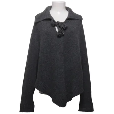 Poncho (Grå) fra Signal Angora, Nylon, Uld