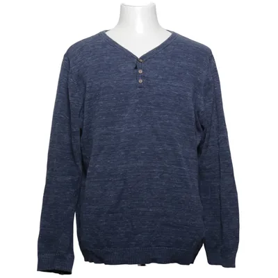 T-shirt manches longues (Bleu, Gris) de Takko Fashion Coton
