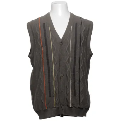 Gilet (Grijs, Meerkleurig) van Pierre Hector Acryl, Katoen