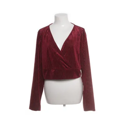 Crop top (Röd) från Shein Curve Elastan, Polyester