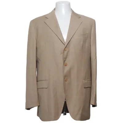Blazer (Beige) from Made in italy Viscose, Wool
