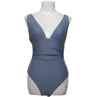 Maillot de bain une pièce (Bleu) de H&M Élasthane, Polyamide, Polyester