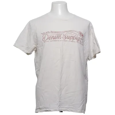 T-shirt (Beige) fra Denim & Supply Ralph Lauren Bomuld