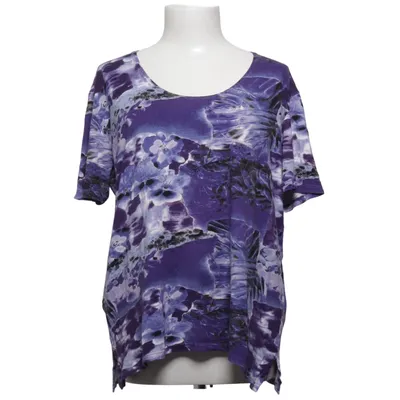 Top (Lila, Wit) van Olsen Collection Elastaan, Viscose