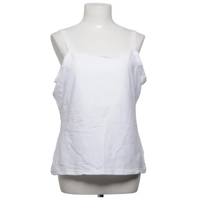 Tanktop (Wit) van Nuance Katoen, Elastaan, Polyamide