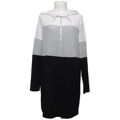 Hood dress (White, Gray, Black) Elastane, Polyester