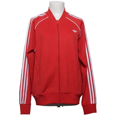 Trainingsjack (Rood) van Adidas Originals Katoen, Elastaan, Gerecycled polyester