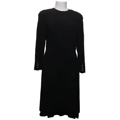 Klänning (Svart) från Hans Erras Acetat, Viskos