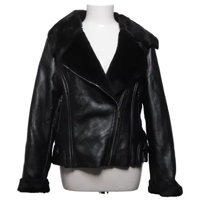 Shearlingjacka (Svart) från Voyelles Polyester, Polyuretan