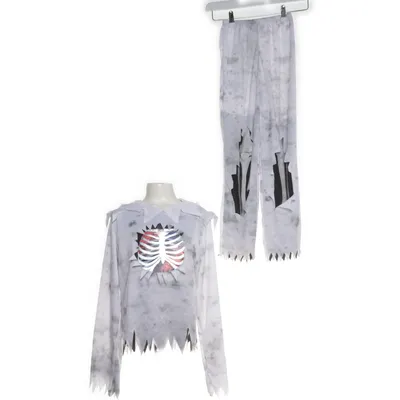 Maskeradkläder (Grå, Flerfärgad) Polyester