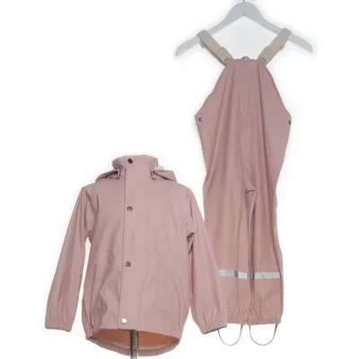 Regnställ (Rosa) från Kuling Polyester, Polyuretan