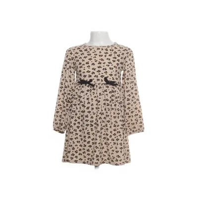 Dress (Beige, Brown) from KappAhl Elastane, Polyester