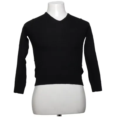 Pullover (Sort) fra Merino Cashmere Kashmir, Uld