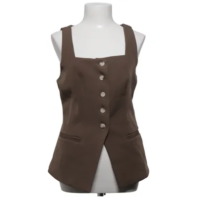 Gilet (Bruin) van Missguided Elastaan, Polyester