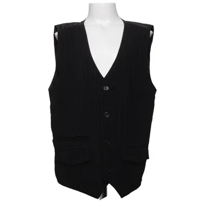 Suit vest (Black) from Entry Polyester